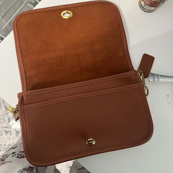 Coach Tan Leather vintage Shoulder Bag - Picture 4 of 5